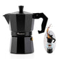Classic Italian Moka Pot – Stovetop Espresso Maker (3 or 6 Cups) - UrbanNest Co
