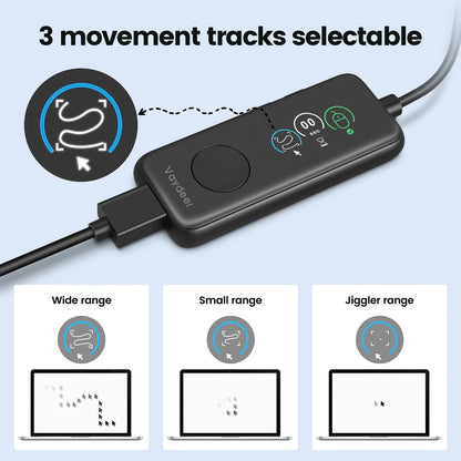 NNEOBA Fully Automatic USB Mouse Jiggler with HD Screen - UrbanNest Co