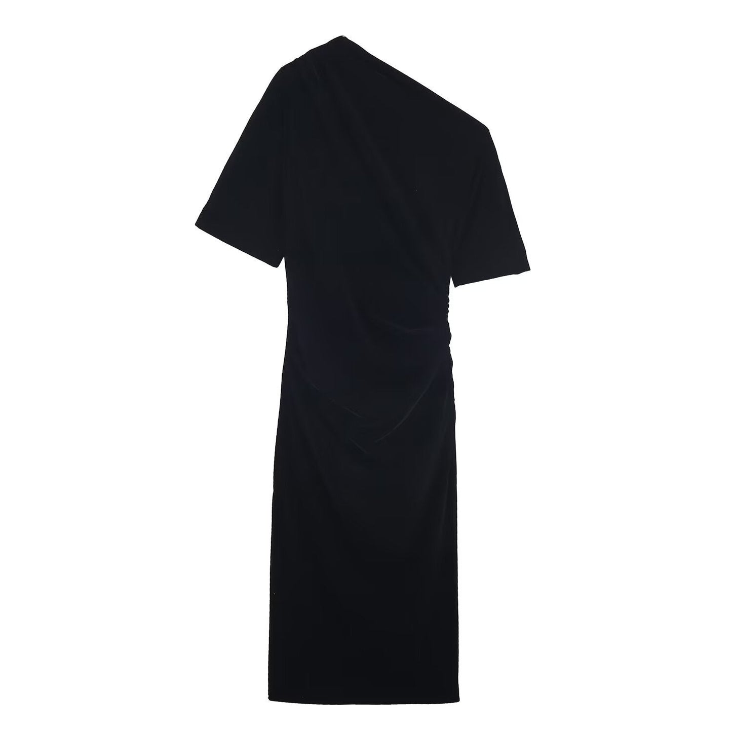 Solid color series velvet dress for women's wear - UrbanNest Co
