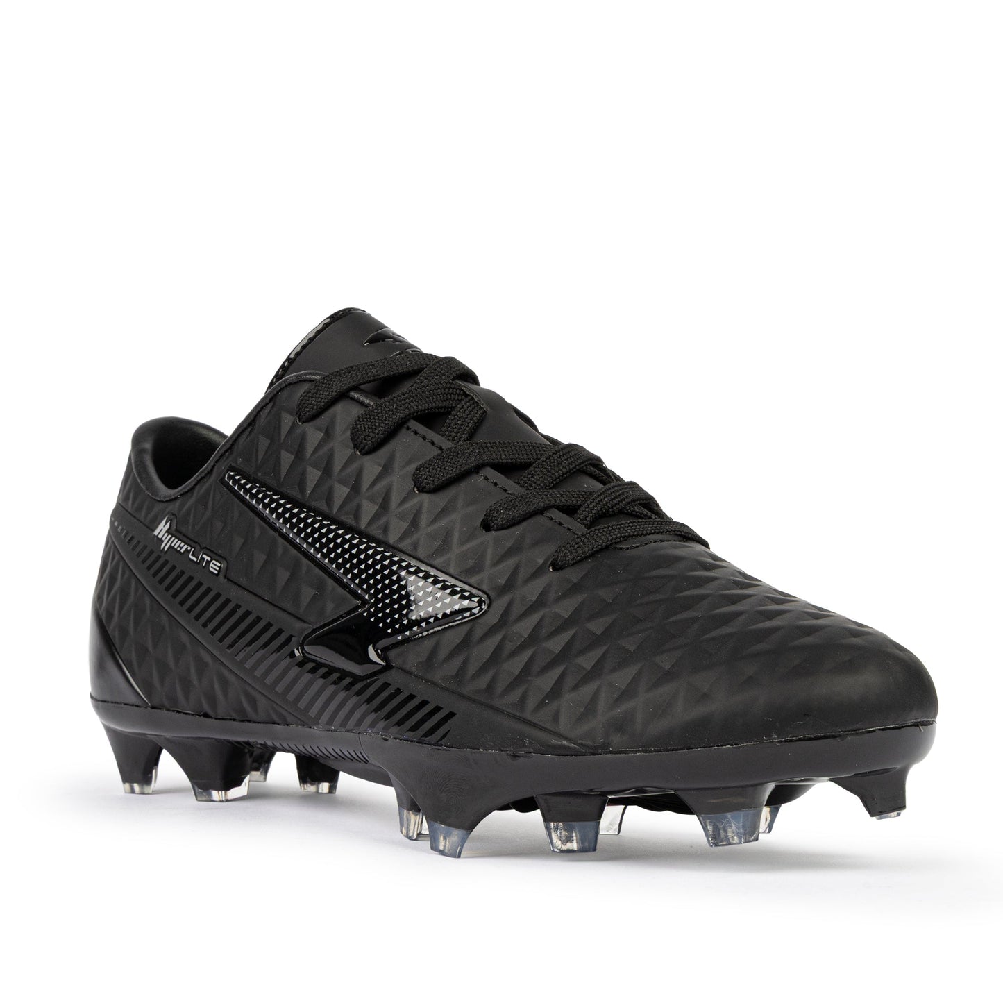 Rizz Senior Football Boots - Black/Black Wide Fit - UrbanNest Co