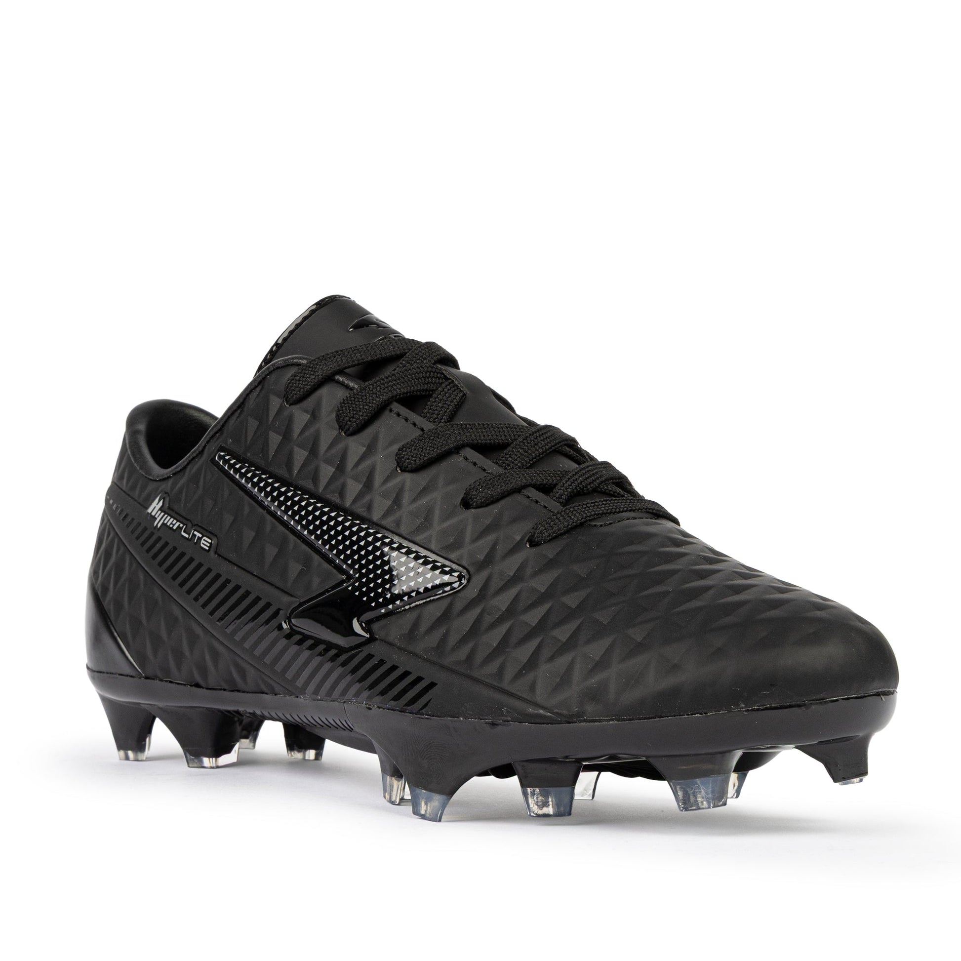 Rizz Senior Football Boots - Black/Black Wide Fit - UrbanNest Co