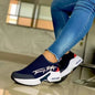 Casual Breathable Wedges Ladies Walking Sneakers Flat Women Shoes - UrbanNest Co