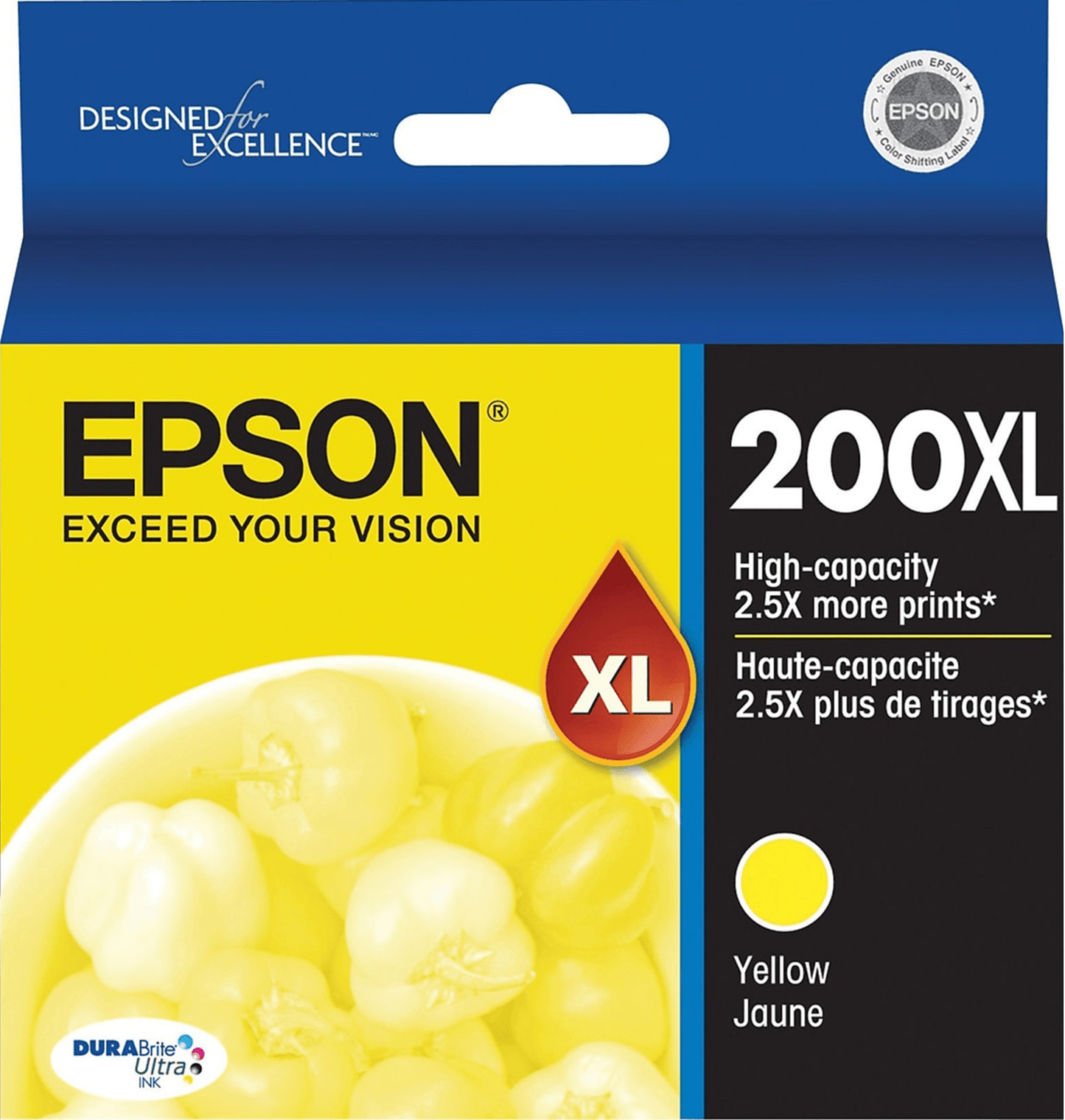 Genuine Epson 200XL Yellow Ink Cartridge - UrbanNest Co