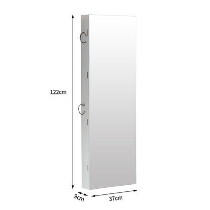 Levede Mirror Jewellery Cabinet Jewelry - UrbanNest Co