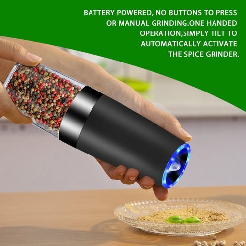 Electric Gravity Sensor Automatic Pepper Grinder Kitchen Tools - UrbanNest Co