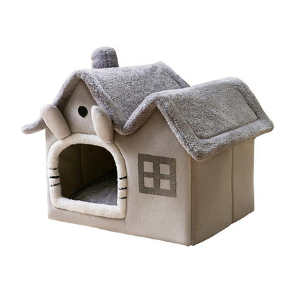 Removable Washable Pet House Four Seasons Cat Enclosed House - UrbanNest Co