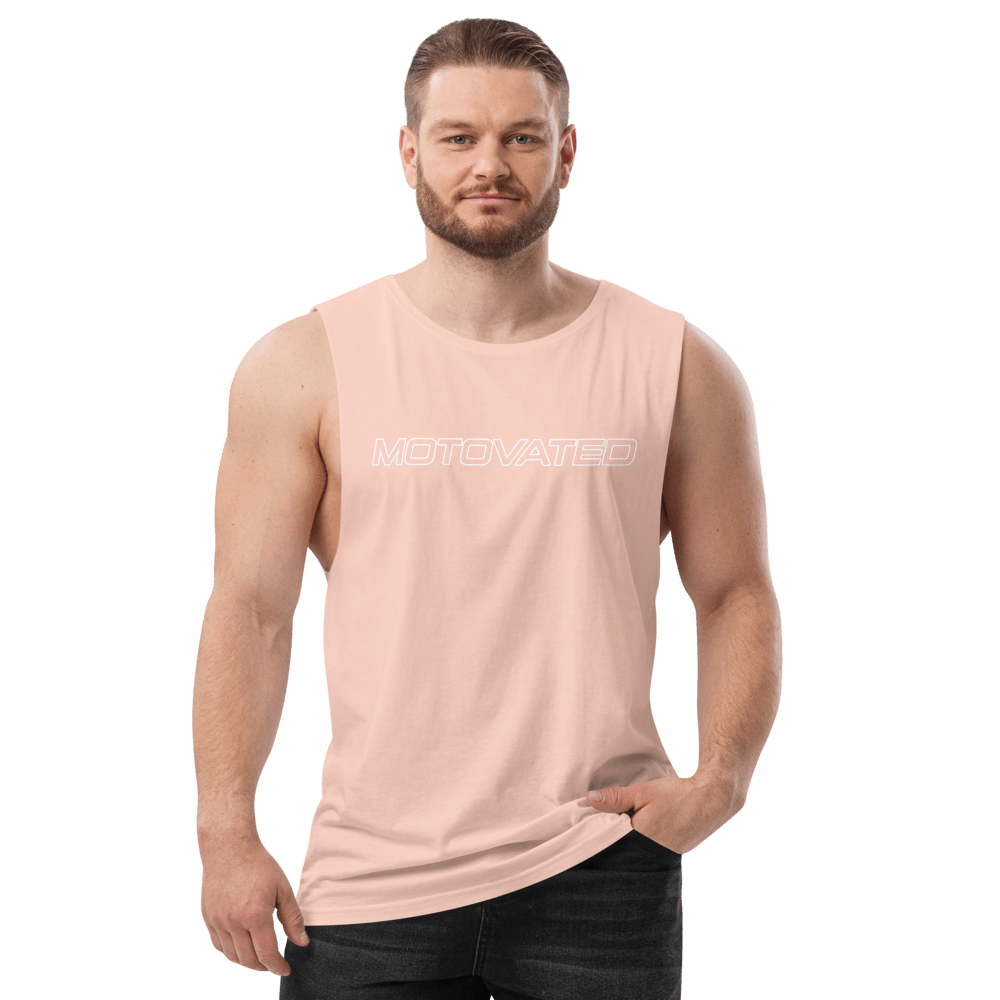 Motovated Drop Arm Tank Top - UrbanNest Co