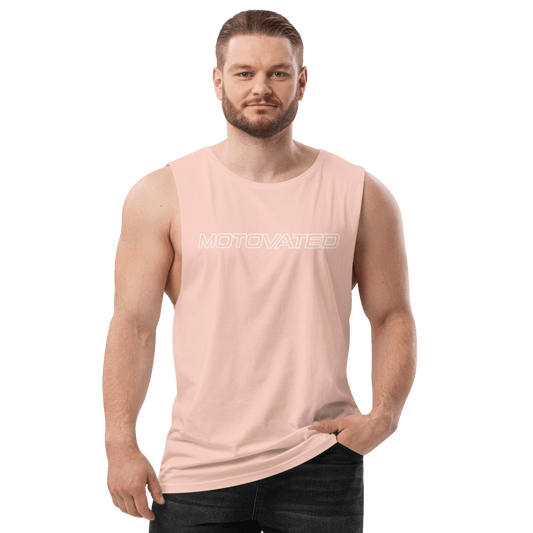 Motovated Drop Arm Tank Top - UrbanNest Co