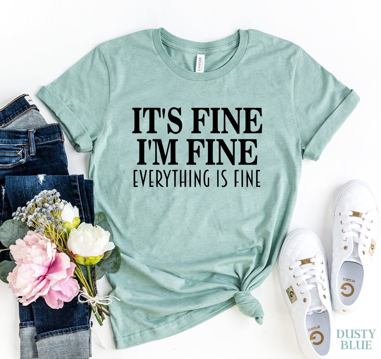 It's Fine I am Fine T-shirt - UrbanNest Co