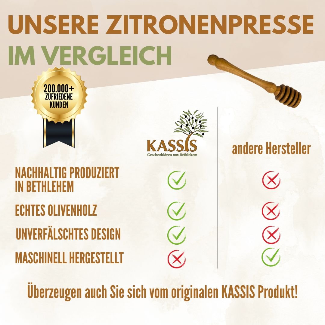 Olivenholz Honiglöffel mit zwei Ersatzköpfen - UrbanNest Co