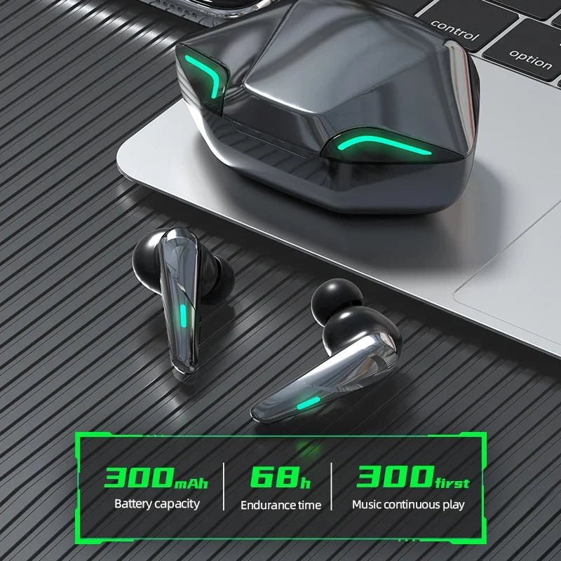 Wireless Bluetooth Gaming Earbuds with Mic – HiFi Sound - UrbanNest Co