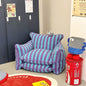 Playful Mind Striped Lazy Sofa Chair - UrbanNest Co