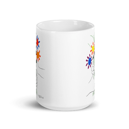 Pablo Picasso Bouquet of Peace 1958 Artwork Mug - UrbanNest Co