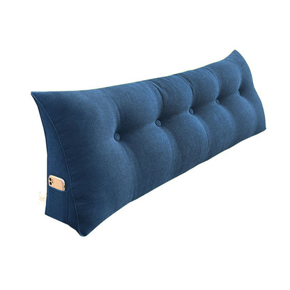 SOGA 150cm Blue Triangular Wedge Bed Pillow Headboard Backrest Bedside Tatami Cushion Home Decor - UrbanNest Co