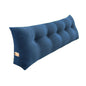 SOGA 150cm Blue Triangular Wedge Bed Pillow Headboard Backrest Bedside Tatami Cushion Home Decor - UrbanNest Co