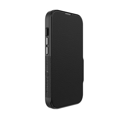 NNEDSZ EFM Monaco E - leather Wallet Case Armour With D3O Plus Suits Iphone 15 (6.1") - Black/Space Grey - UrbanNest Co