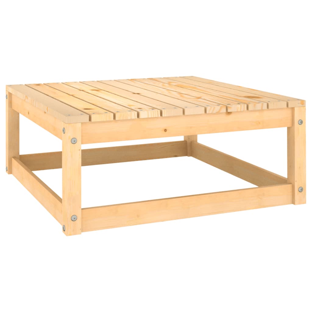 NNEVL 10 Piece Garden Lounge Set Solid Pinewood - UrbanNest Co