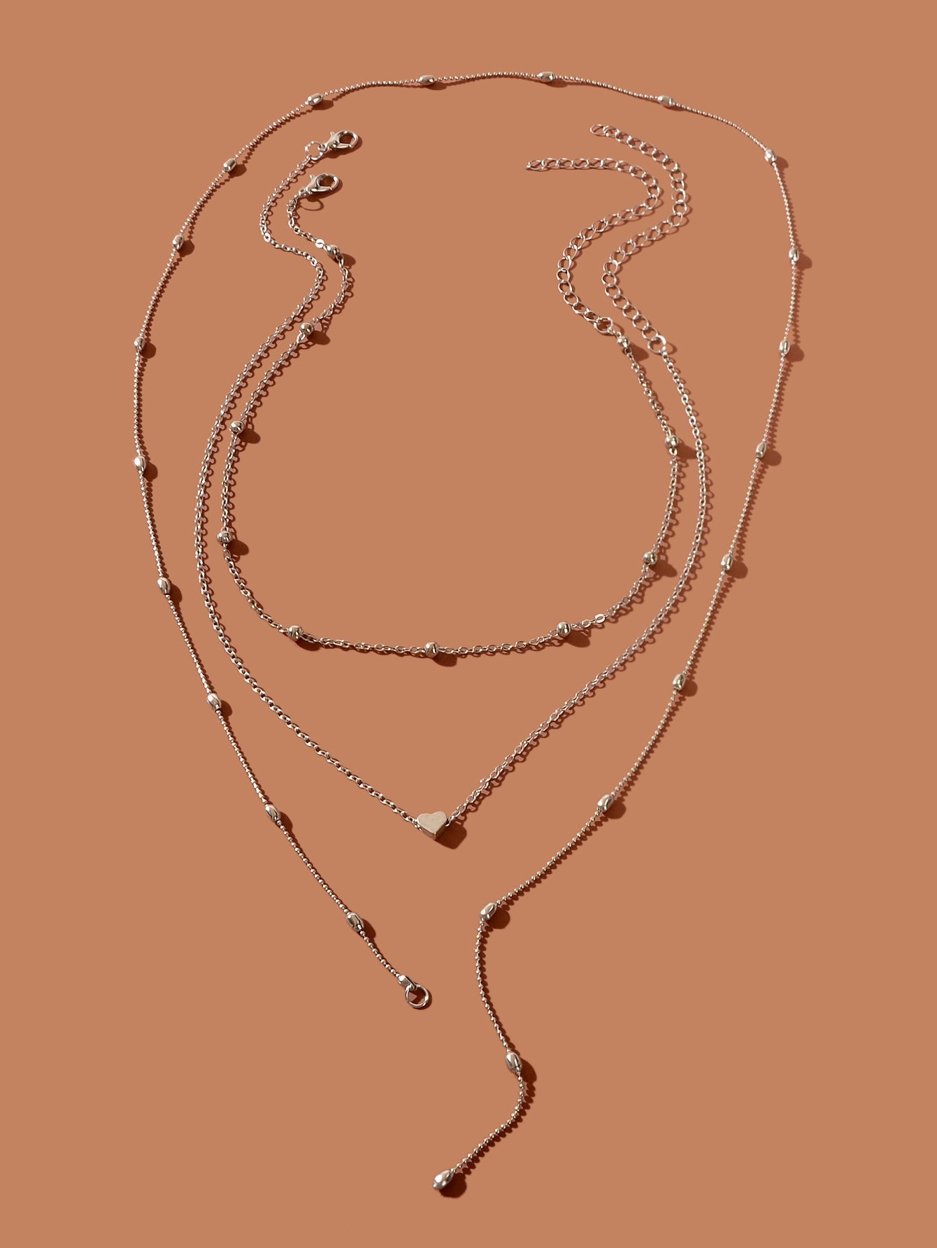Stunning Multi - Layered Chain Link Necklace Trendy Statement Jewellery for Women - UrbanNest Co