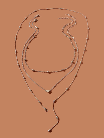Stunning Multi - Layered Chain Link Necklace Trendy Statement Jewellery for Women - UrbanNest Co