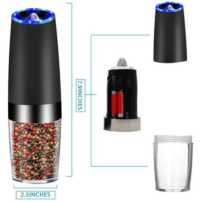 Electric Gravity Sensor Automatic Pepper Grinder Kitchen Tools - UrbanNest Co