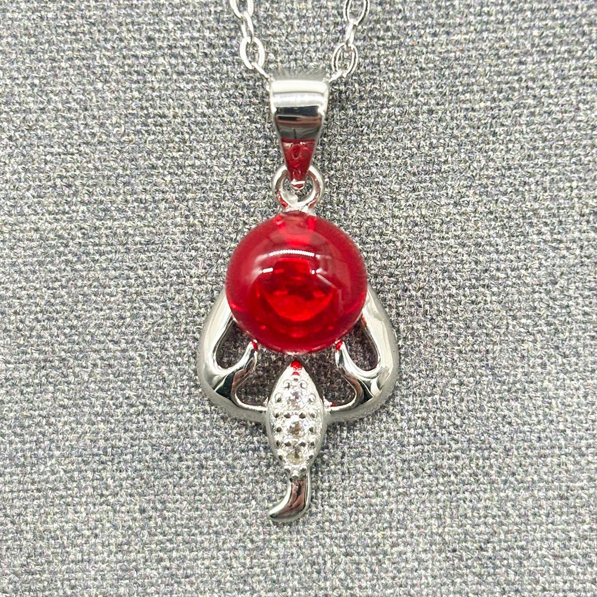 Sterling Silver Zodiac Aroma Necklace - Scorpius Oct - Nov | Perfect Birthday Gift | Energy & Healing | Diffuse on the go - UrbanNest Co