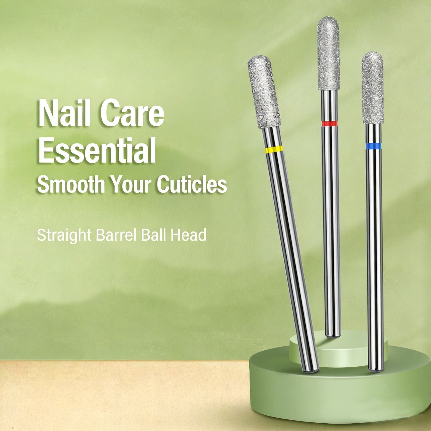 Nail Cylinder Flat Head Grinding Bit Tungsten Steel Nail Treatment and Removal - UrbanNest Co