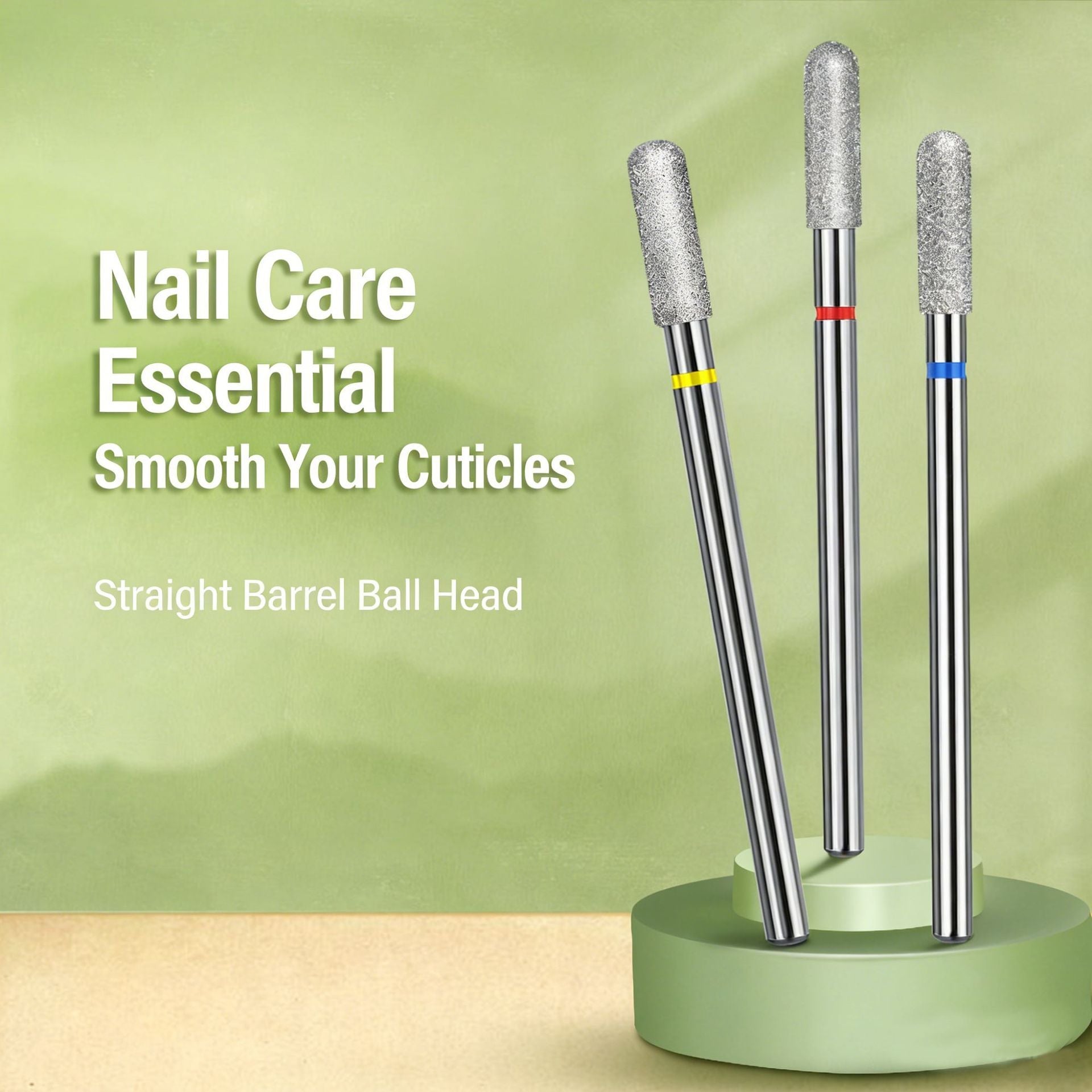 Nail Cylinder Flat Head Grinding Bit Tungsten Steel Nail Treatment and Removal - UrbanNest Co