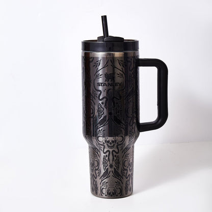 Stanley HALLOWEEN Quencher H2.0 FlowState Tumbler Deadly Damask - UrbanNest Co