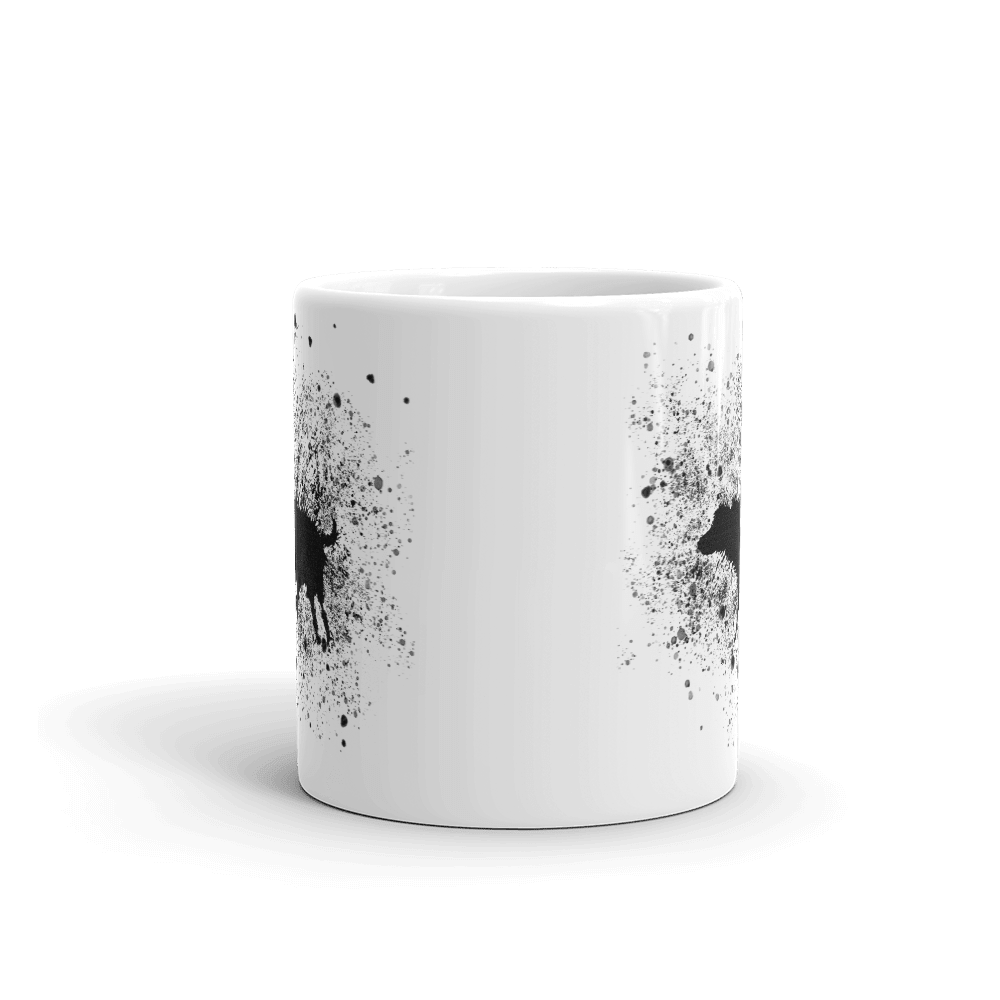 Banksy Wet Dog Splatter 2007 Street Art Mug - UrbanNest Co