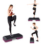 Soozier 43" Aerobic Steeper Adjust 4" 6" 8" Cardio Workout Exercise - UrbanNest Co