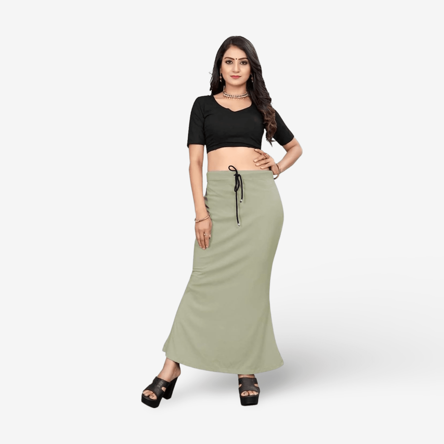 Lycra Saree Shapewear Petticoat for Women by Shreekama - UrbanNest Co
