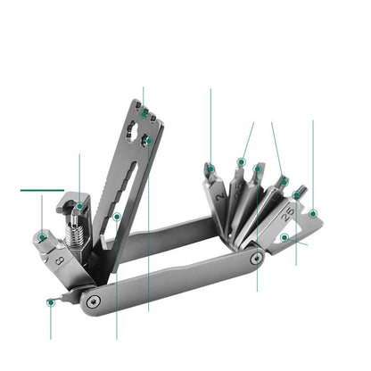 Bike Multi Tool V12 - With Carry Case - Performance Bicycle Multitool - UrbanNest Co