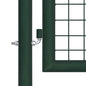 NNEVL Fence Gate Steel 100x125 cm Green - UrbanNest Co