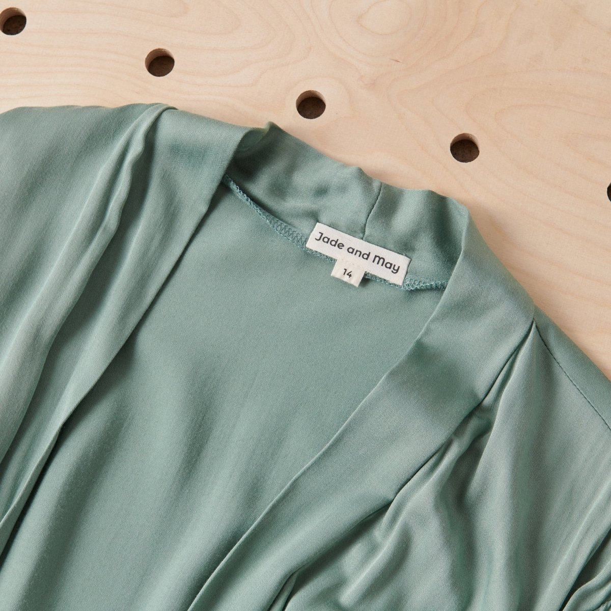 Bamboo Robe in Sage Green - Long Length - UrbanNest Co