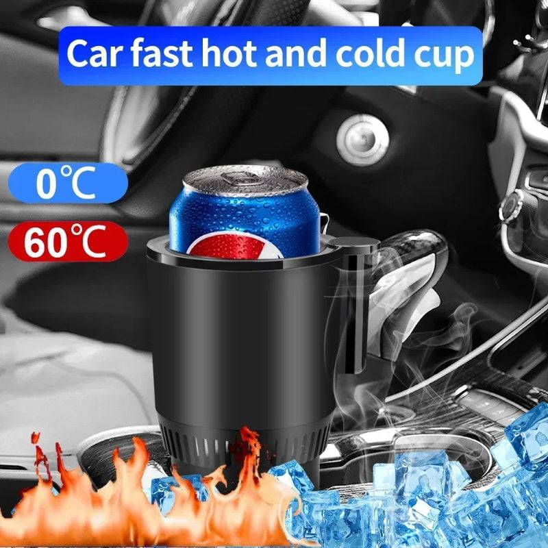 Portable Mug Heater & Cooler – 12V Smart Car Cup Holder - UrbanNest Co