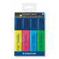 Set text marker Staedtler varf tesit 1 - 5mm CLASSIC 4culori/set ST - 364 - WP4 (364 WP4) - UrbanNest Co