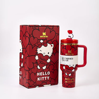Stanley x Hello Kitty Sweet Hearts Glitter Tumbler [Limited Edition] - UrbanNest Co