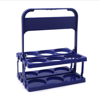 Portable Foldable Plastic Beer Carrier Basket Drinks Storage Tote Stand Holder - UrbanNest Co