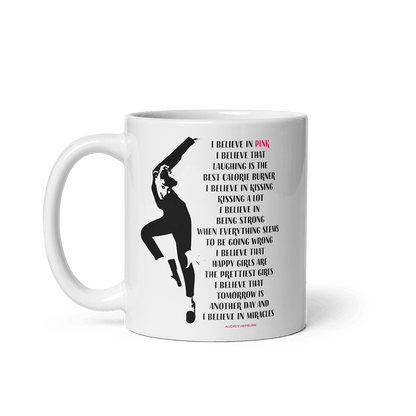 I Believe in Pink Quote Mug - UrbanNest Co
