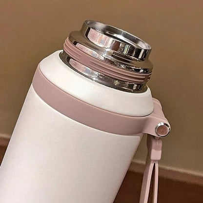 Thermos Cup with Tea Strainer - 600/800ML - UrbanNest Co