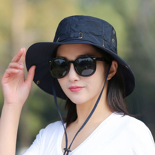 Eight - button head circumference 54 - 59cm Foldable Breathable Sun Hat - UrbanNest Co