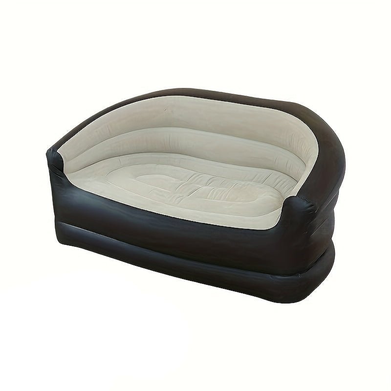 Double Inflatable Folding Sofa Plush Lounge Chair - UrbanNest Co