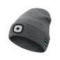 Warm LED Beanie with Bluetooth 5.4 Stereo, USB Rechargeable & 3 - Level Adjustable Light | Music & Heating Winter Hat - UrbanNest Co