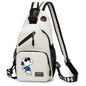 19*6*34CM Snoopy Cartoon Print Large Capacity Backpack Shoulder Bag Chest Crossbody Bag - UrbanNest Co