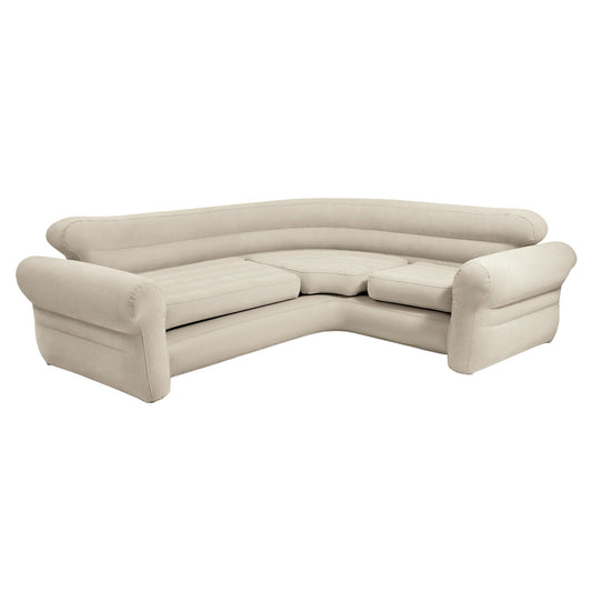 Intex Corner Sofa Inflatable Couch - L - shaped Corner Sofa - UrbanNest Co