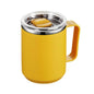 Stainless Steel Insulated Coffee Mug – 450 ml (Double - Wall Vacuum, Handle & Lid) - UrbanNest Co