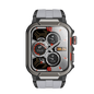 Rugged Smartwatch for Men 3ATM Waterproof Smartwatch 1.96 inch screen for Android and iOS Phones Fitness Tracker Watch with 100+ Sports Modes - UrbanNest Co