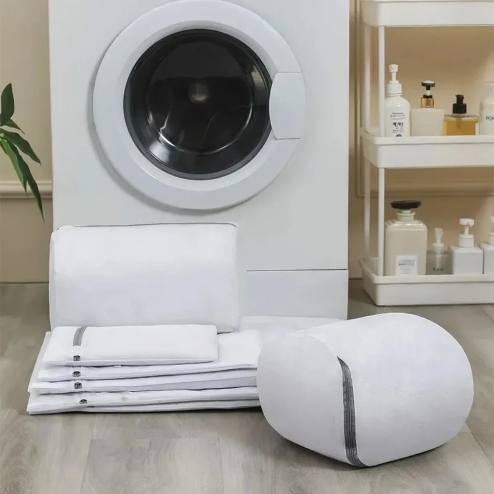 Shoes Mesh Laundry Bag Machine Wash Clothes Shoes Protective Bag University Dormitory Dirty Clothes Storage Durable Washing Bags - UrbanNest Co
