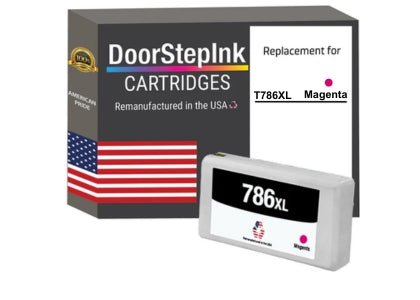 DoorStepInk Brand for Epson T786XL High Yield Magenta Remanufactured in USA Ink Cartridge, T786XL320 - UrbanNest Co