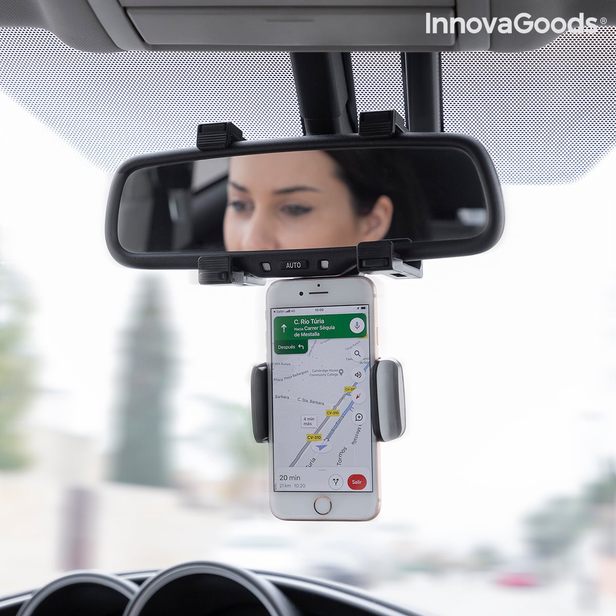 Smartphone Holder for Rearview Mirror Stropp InnovaGoods - UrbanNest Co